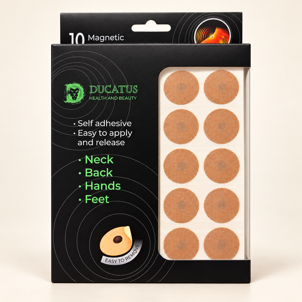 Ducatus Magnetic Patches — 10-Pack